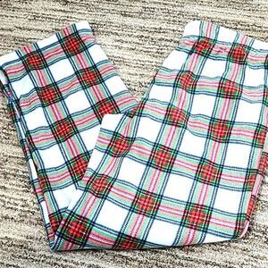 Wondershop Men's Flannel Pajama Bottoms, Red, White Green Plaid, Various, NWOT